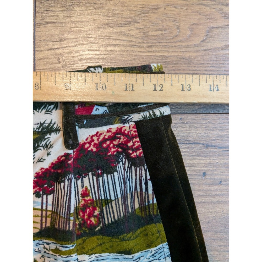 Cartonnier Skirt, Equestrian Print Pencil Skirt, Cottagecore, Size 2, Women - Picture 8 of 12